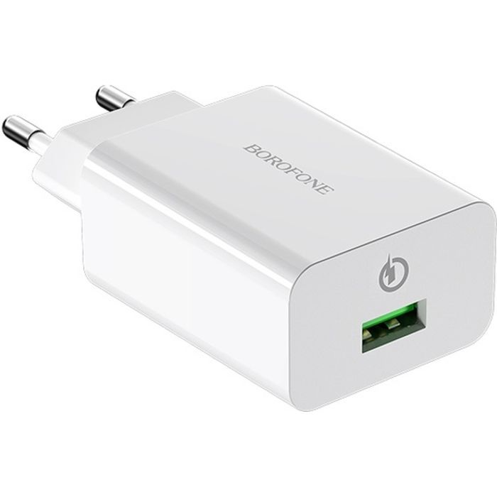 Зарядное устройство BOROFONE BA21A White (BA21AW) изображение 4