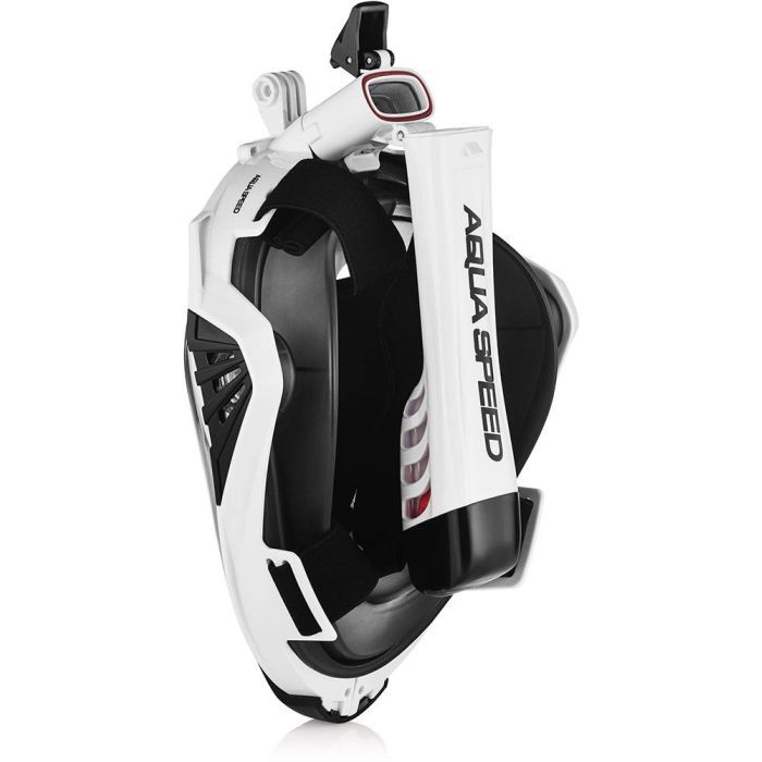 Маска для плавания Aqua Speed Drift 7086 білий, синій 249-51 S/M (5908217670861) изображение 4