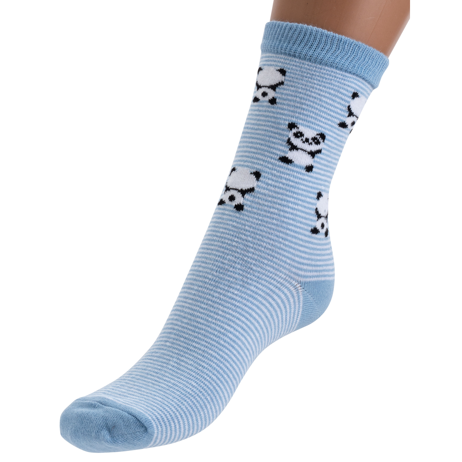 Шкарпетки дитячі Bibaby з пандами (68257-9-blue)