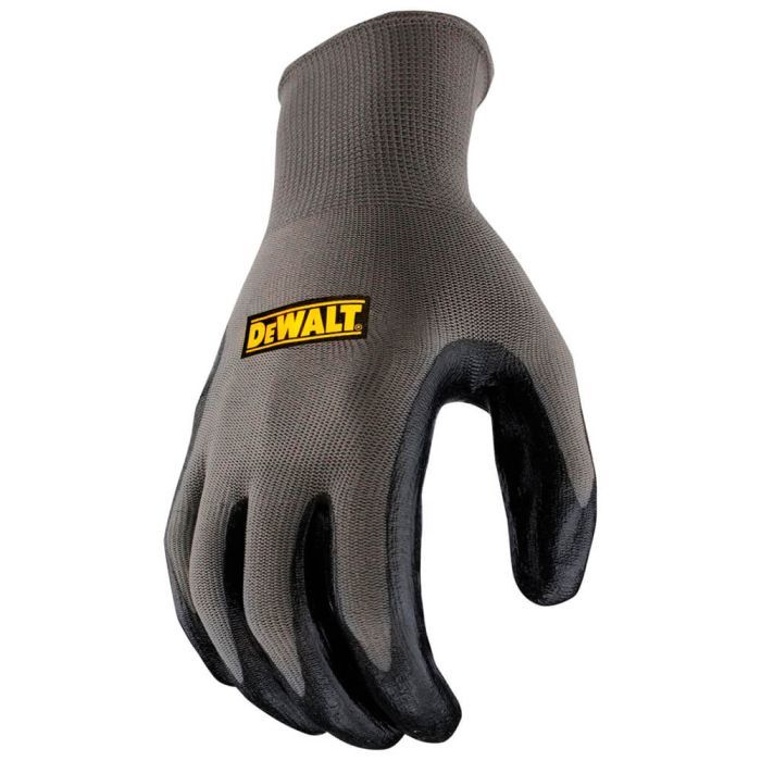 Захисні рукавиці DeWALT розм. L/9, нейлонові з покриттям нітрилом (DPG66L) зображення 2