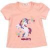 Набор детской одежды Breeze с единорогом (17143-86G-peach) изображение 2