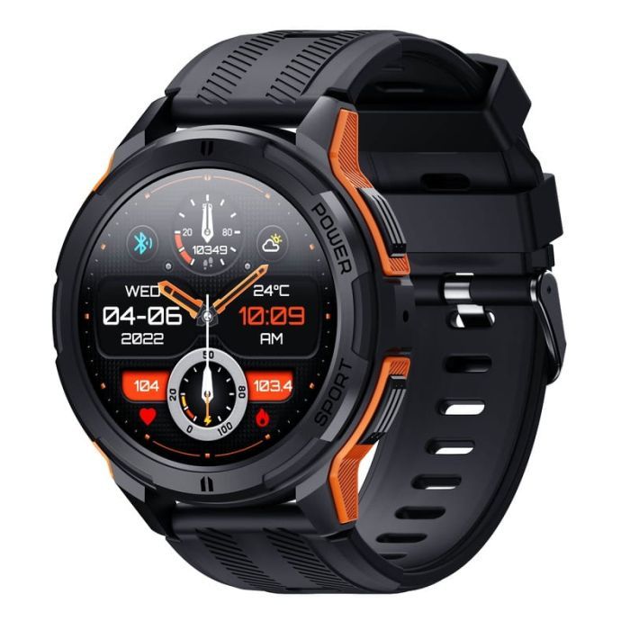 Смарт-годинник OUKITEL BT10 Black (6931940742146)