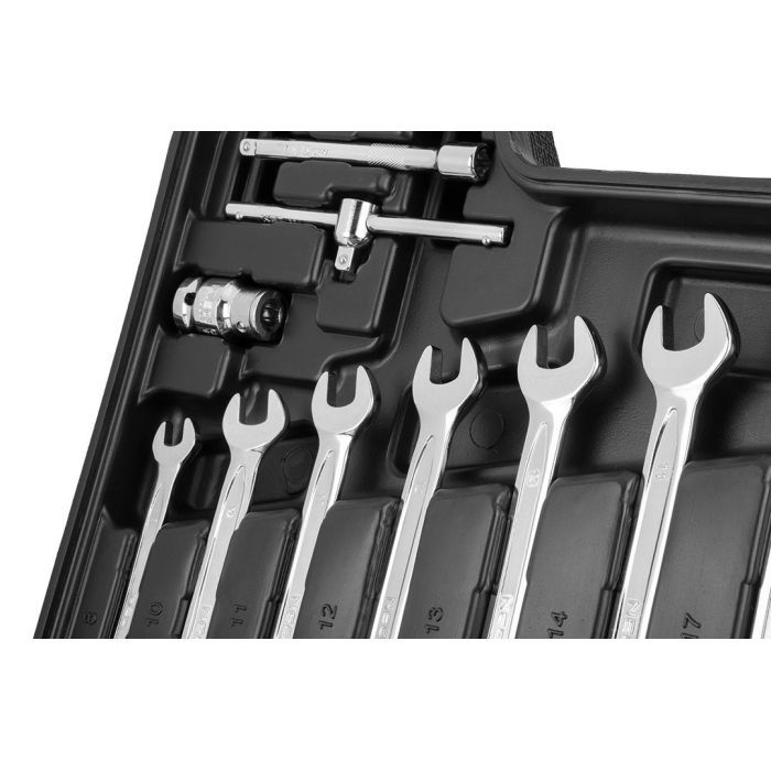 Набор инструментов Neo Tools 82шт, 1/2", 1/4", CrV, кейс (10-059) изображение 6