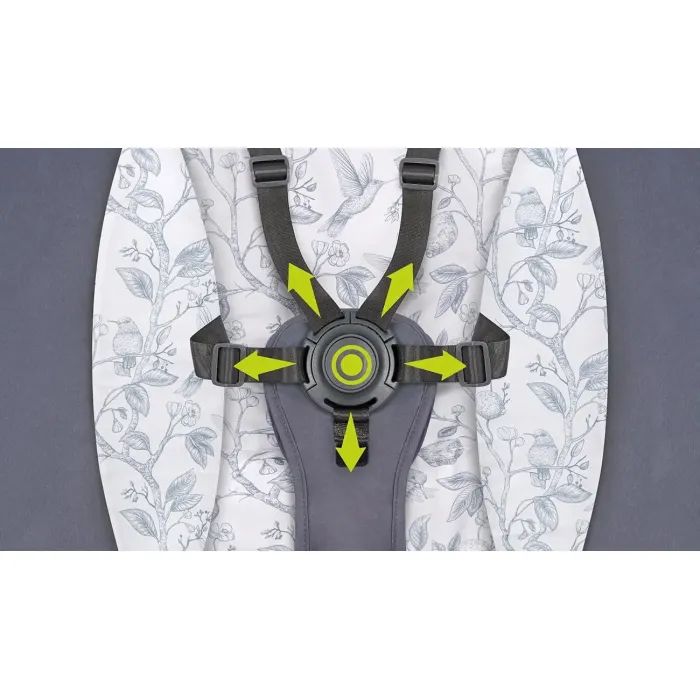 Кресло-качалка Lionelo Ralf Grey White (LO-RALF GREY WHITE) изображение 7