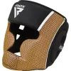 Боксерский шлем RDX Aura Plus T-17 Black Golden S (HGR-T17BGL-S+) изображение 2