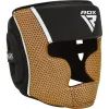 Боксерский шлем RDX Aura Plus T-17 Black Golden S (HGR-T17BGL-S+) изображение 3