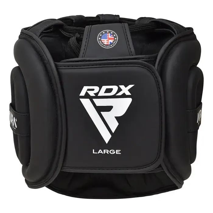 Боксерский шлем RDX Aura Plus T-17 Black Golden S (HGR-T17BGL-S+) изображение 5