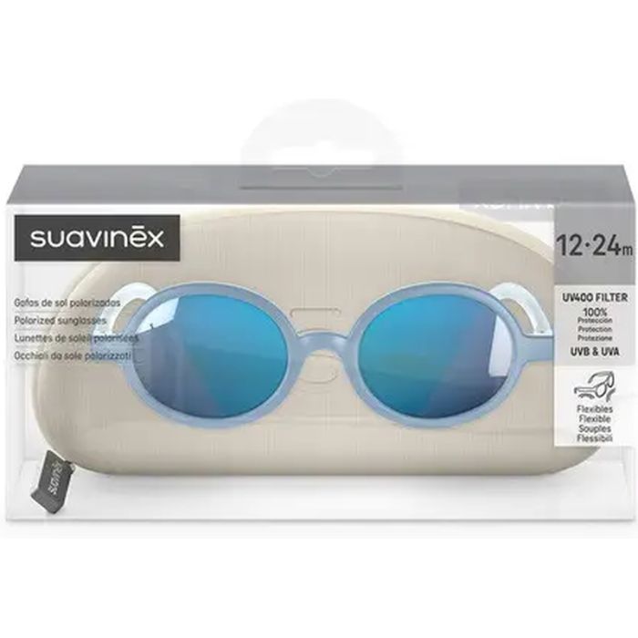 Детские солнцезащитные очки Suavinex круглая форма, 12-24 месяцев, синие (308538) изображение 4