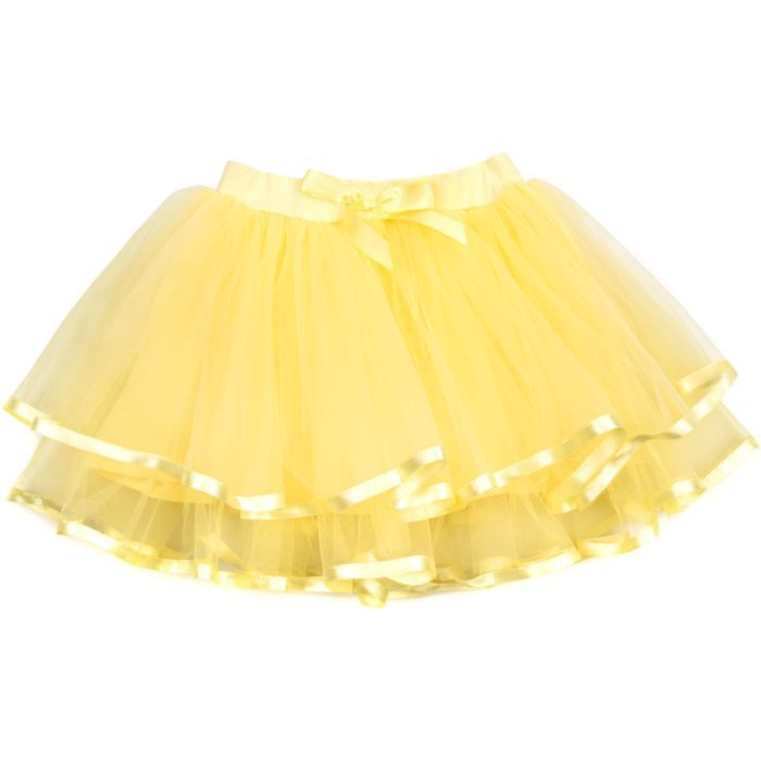 Спідниця дитяча Breeze фатинова багатошарова (7362-152G-yellow)