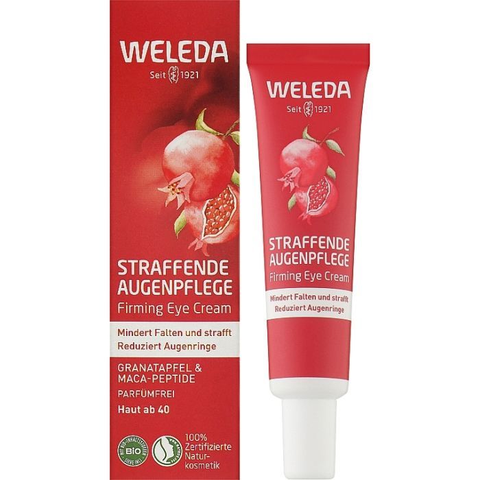 Крем для кожи вокруг глаз Weleda Гранат и пептиды Маки перуанской 12 мл (4001638580137) изображение 2