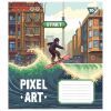 Зошит Yes Pixel art 12 аркушів коса лінія (767212) зображення 4