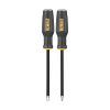 Набор отверток DeWALT TOUGHSERIES FULL FIT, ударные, магнитные, 2 шт. (DWHT65100-0) изображение 2
