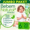 Подгузники Bebem Natural 6 Extra large 15+ кг 20 шт (8690536806041) изображение 2