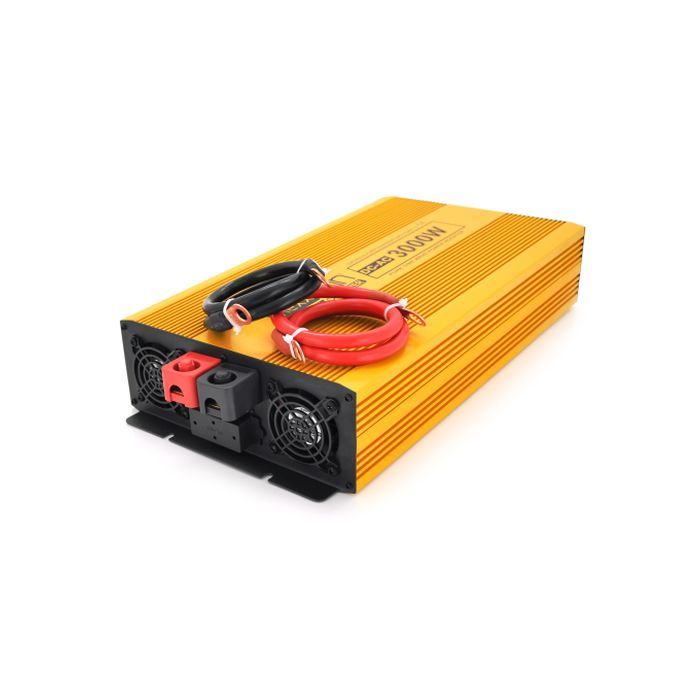 Автомобильный инвертор 24V/220V, 3000W с правильной синусоидой Mexxsun (MXSPSW-3000-24S) изображение 2
