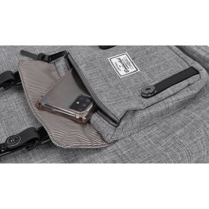 Рюкзак шкільний Bodachel Молодіжний Сірий (BS01-26-M) зображення 4