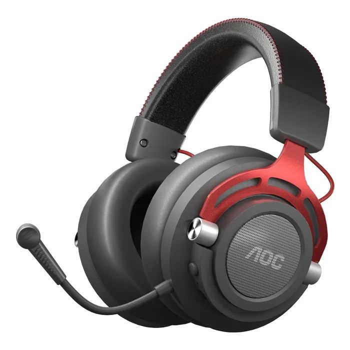 Наушники AOC GH401 50 мм Wireless/3.5мм/USB Multi Platform connect Black (GH401)