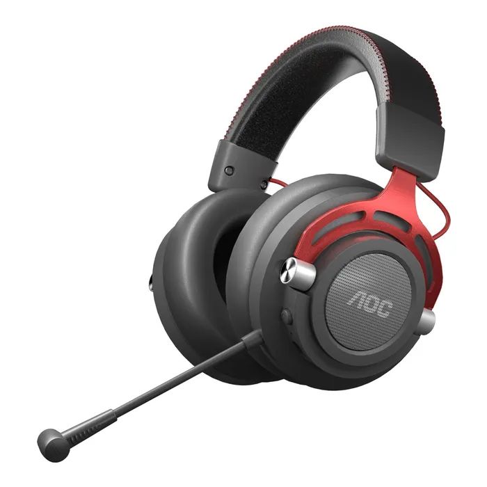 Наушники AOC GH401 50 мм Wireless/3.5мм/USB Multi Platform connect Black (GH401) изображение 2