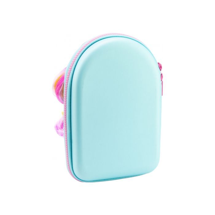 Пенал Cool For School Объемный 4D С прической 1 отделение Голубой (QT-5731-Blue) изображение 2