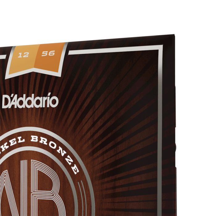 Струны для гитары D'Addario Nickel Bronze Light Top / Medium Bottom (12-56) (NB1256) изображение 3