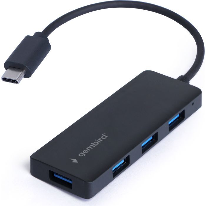 Концентратор Gembird USB-C UHB-U3P4-02 4xUSB3.1 (UHB-CM-U3P4-02) изображение 2