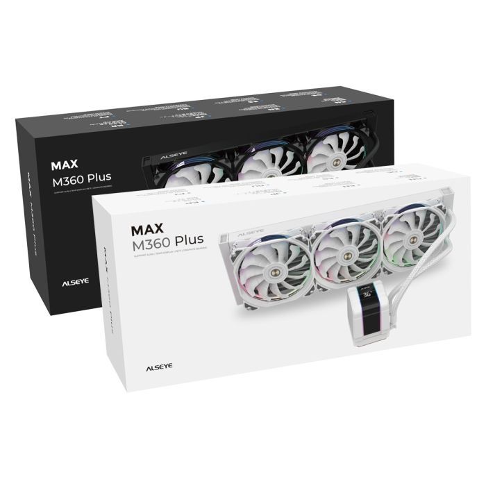 Система жидкостного охлаждения Alseye M360-PLUS-W II (AS.02.01.0032) изображение 4
