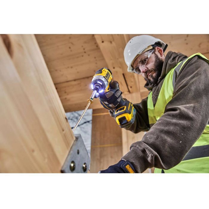 Шуруповерт DeWALT 18 В XR Li-lon PowerStack, бесщеточный, 282 Нм, TSTAK, 2x1.7Ah (DCF860E2T) изображение 10
