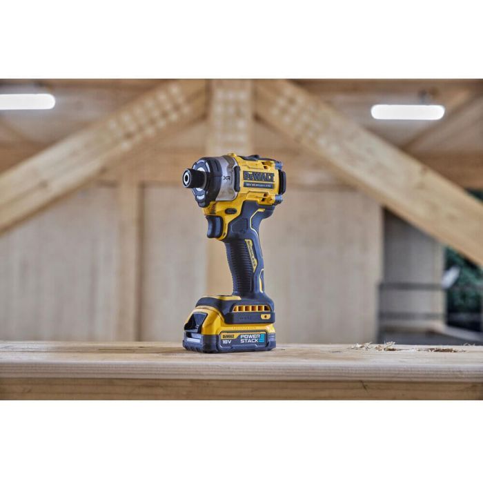 Шуруповерт DeWALT 18 В XR Li-lon PowerStack, бесщеточный, 282 Нм, TSTAK, 2x1.7Ah (DCF860E2T) изображение 11