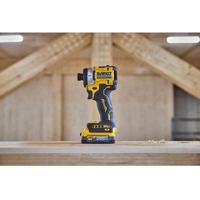 Шуруповерт DeWALT 18 В XR Li-lon PowerStack, бесщеточный, 282 Нм, TSTAK, 2x1.7Ah (DCF860E2T) изображение 12