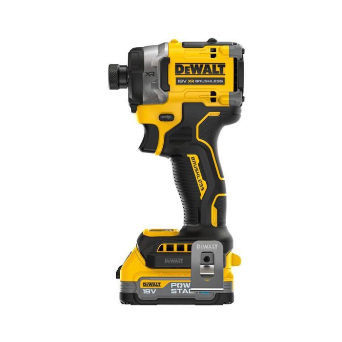 Шуруповерт DeWALT 18 В XR Li-lon PowerStack, бесщеточный, 282 Нм, TSTAK, 2x1.7Ah (DCF860E2T) изображение 2