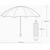 Зонт Xiaomi RunMi Super Portable Automatic Umbrella Gray (6941413204224) изображение 5