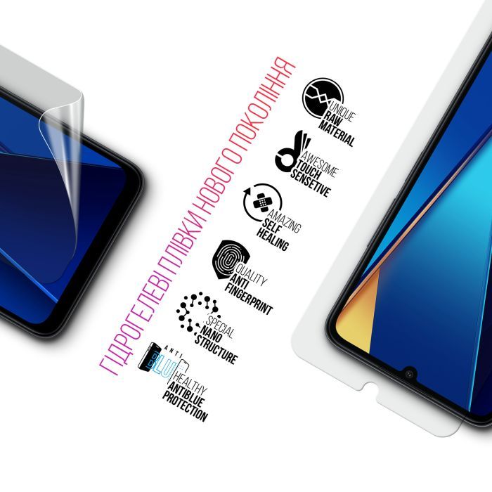 Пленка защитная Armorstandart Kit Clear + Anti-Blue Xiaomi Redmi 13C 4G / Poco C65 (ARM80691) изображение 3