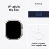 Смарт-часы Apple Watch Ultra 2 2024 GPS + Cellular 49mm Natural Titanium Case with Blue Trail Loop - M/L (MX4L3UL/A) изображение 9