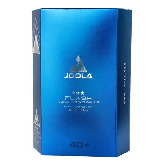 М'ячик для настільного теніса Joola Flash 40+ White 6 шт (40041) (930941) зображення 4