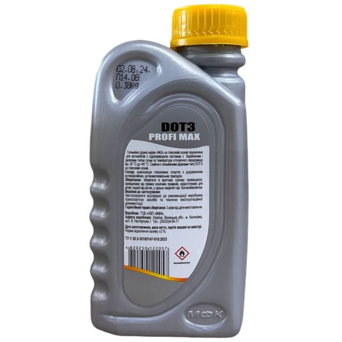 Тормозная жидкость МФК Profi Max DOT- 3 1л изображение 2