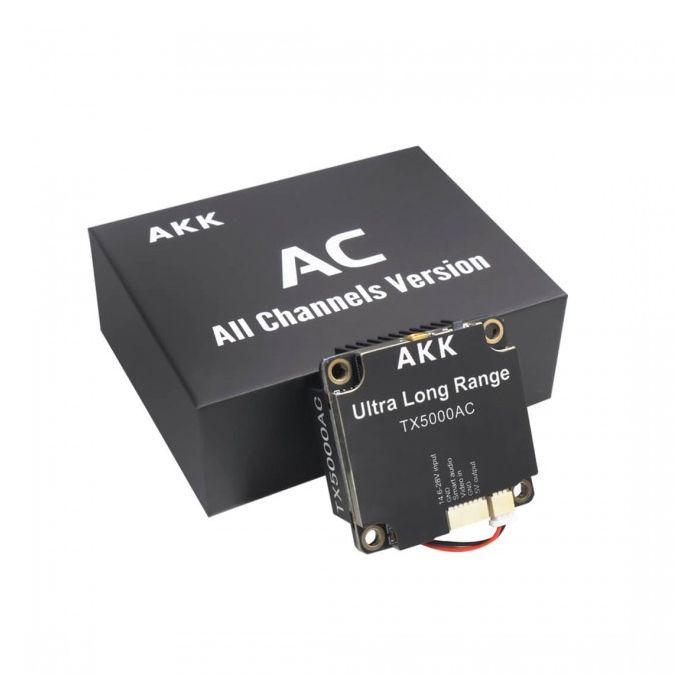 Відеопередавач (VTX) AKK Ultra Long Range 5W 4.9G-6G 96CH (TX5000AC) зображення 2