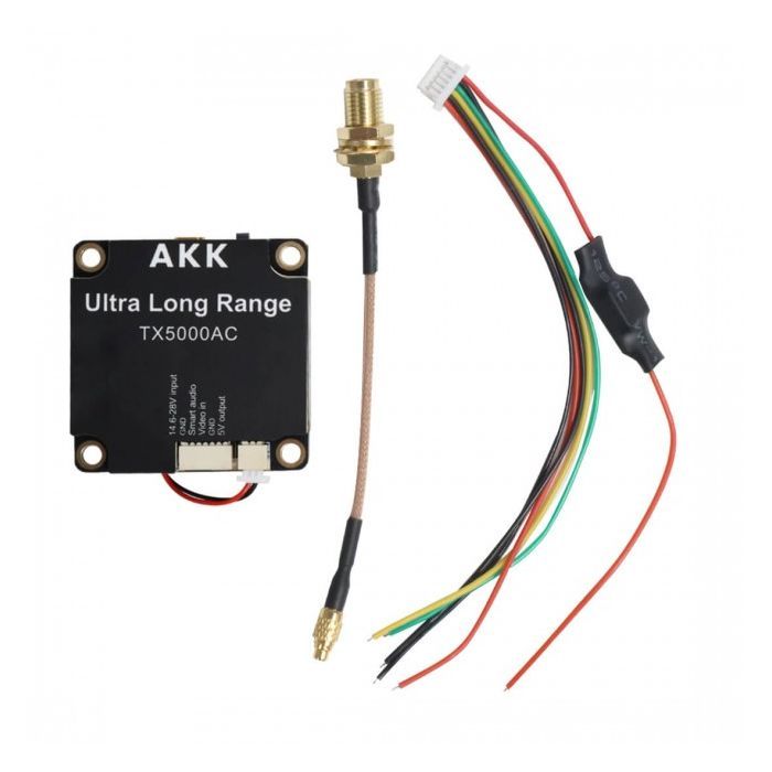 Відеопередавач (VTX) AKK Ultra Long Range 5W 4.9G-6G 96CH (TX5000AC) зображення 6