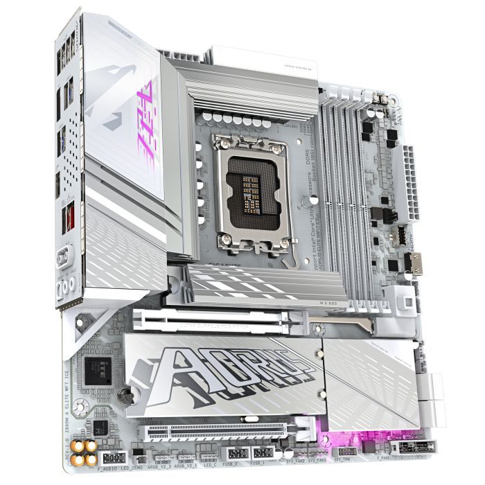Материнская плата GIGABYTE Z890M AORUS ELITE WIFI7 ICE изображение 2