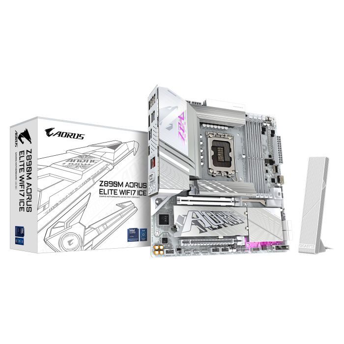Материнская плата GIGABYTE Z890M AORUS ELITE WIFI7 ICE изображение 6