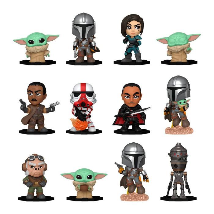 Фігурка Funko Pop сюрприз Mystery minis Star Wars Мандалорець (54519) зображення 3