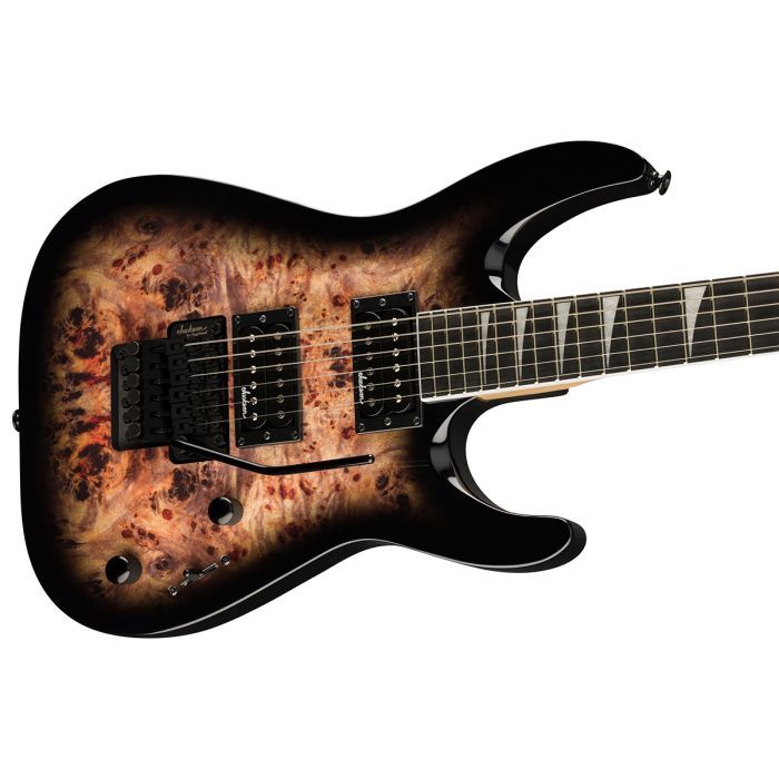 Электрогитара Jackson Guitars JS Series JS32 Dinky Arch Top Transparent Black (236371) изображение 3