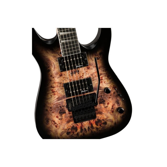 Электрогитара Jackson Guitars JS Series JS32 Dinky Arch Top Transparent Black (236371) изображение 4