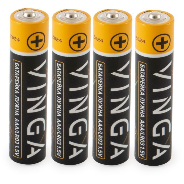 Батарейка AAA LR03 Alkaline 2pcs Blister Vinga (VJABAAA2) изображение 2