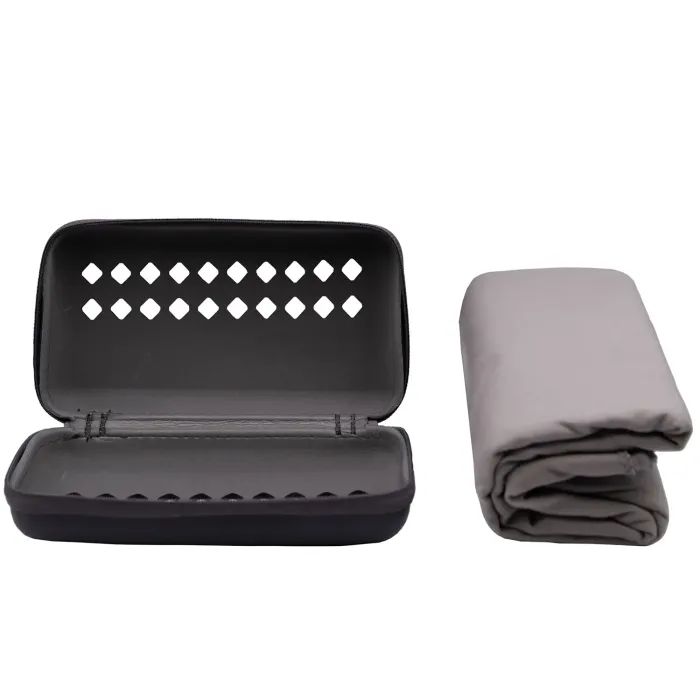 Туристическое полотенце Tribe з мікрофібри в чохлі Pocket Towel 60х120 L Grey (T-LC-0001-L-grey) изображение 7