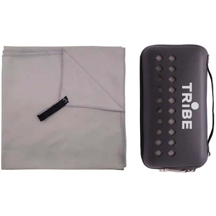 Туристическое полотенце Tribe з мікрофібри в чохлі Pocket Towel 60х120 L Grey (T-LC-0001-L-grey) изображение 8