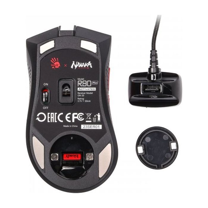 Мышка A4Tech Bloody R90 Plus Wireless Naraka (4711421983136) изображение 7