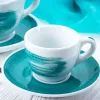 Чашка Ancap cappuccino large 260 мл, серія Verona Millecolori Green (38446) зображення 2