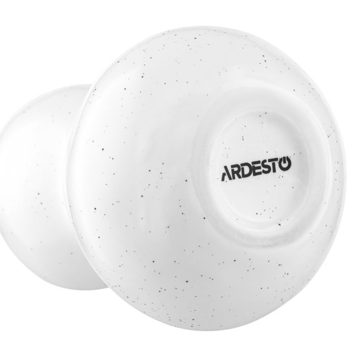 Ваза Ardesto Umbria, 9х14.8см, порцеляна, білий (AR3808W) зображення 5