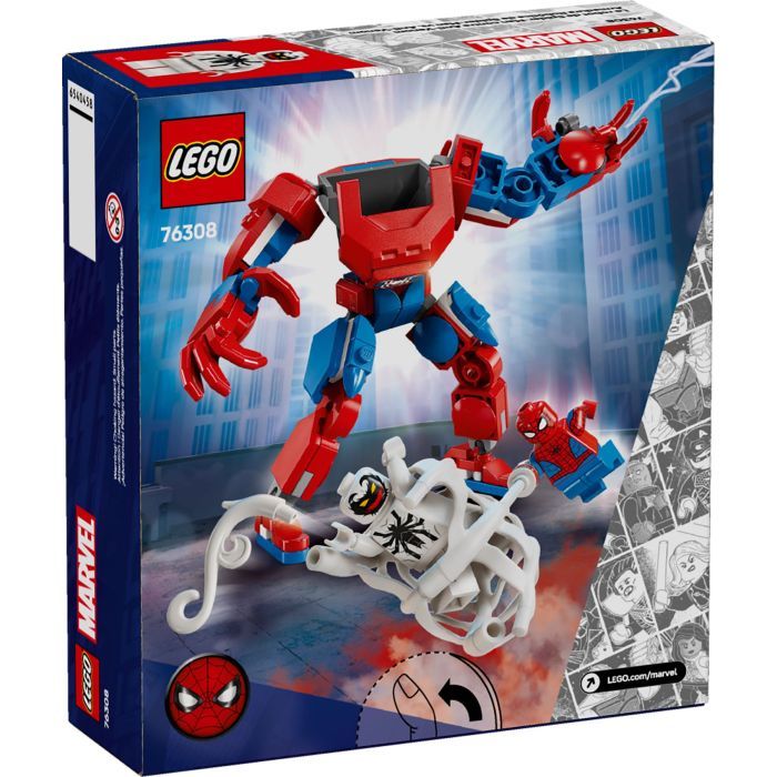 Конструктор LEGO Super Heroes Робот Человека Паука против Анти-Венома (76308) изображение 6
