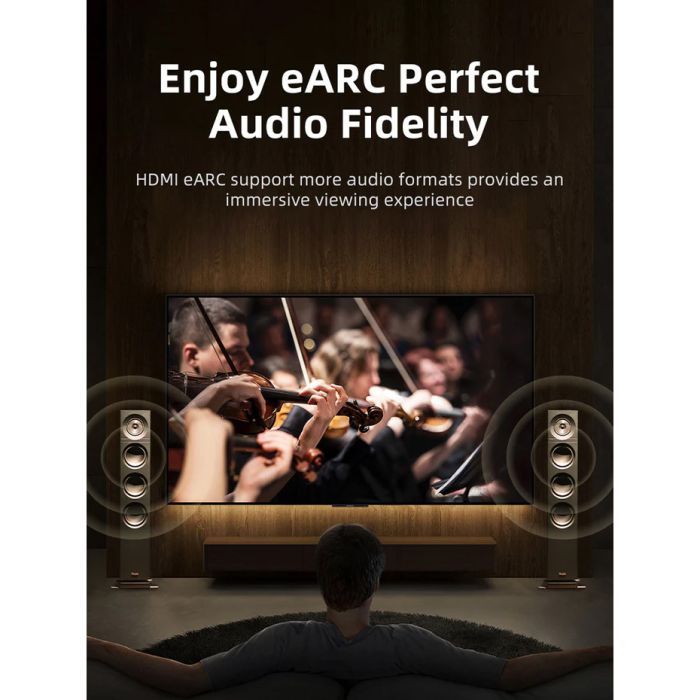 Кабель мультимедійний HDMI M to HDMI M 10.0m V2.1 Cabletime (CA914029) зображення 7