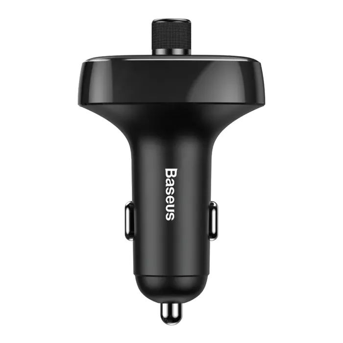 FM модулятор Baseus FM Launcher S-09 2.4 A 2 USB (CCMT000301) изображение 2